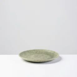 Die moderne Hausfrau Dessertteller-Set, Steinzeug Moos'N'Stein Grün