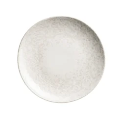 Die moderne Hausfrau Dessertteller-Set, Steinzeug Alpenwiese Creme