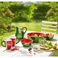 Die moderne Hausfrau 3D-Glas, 350 ml Melonen