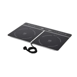 Die moderne Hausfrau Doppel-Induktionskochplatte