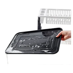 Die moderne Hausfrau Doppelstöckiges Abtropfgestell