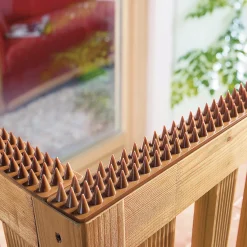 Die moderne Hausfrau Dornengitter braun