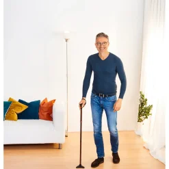 Die moderne Hausfrau Dreifuß für Gehstöcke