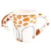 Die moderne Hausfrau 3D-Tasse, 300 ml Giraffe