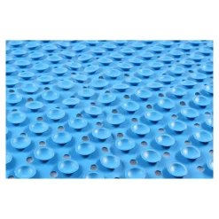 Die moderne Hausfrau Duschmatte blau