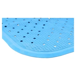 Die moderne Hausfrau Duschmatte blau