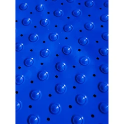 Die moderne Hausfrau Duschmatte „halbrund“ königsblau