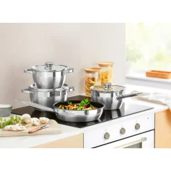 Die moderne Hausfrau Edelstahl -Topfset "Expert", 7-teilig