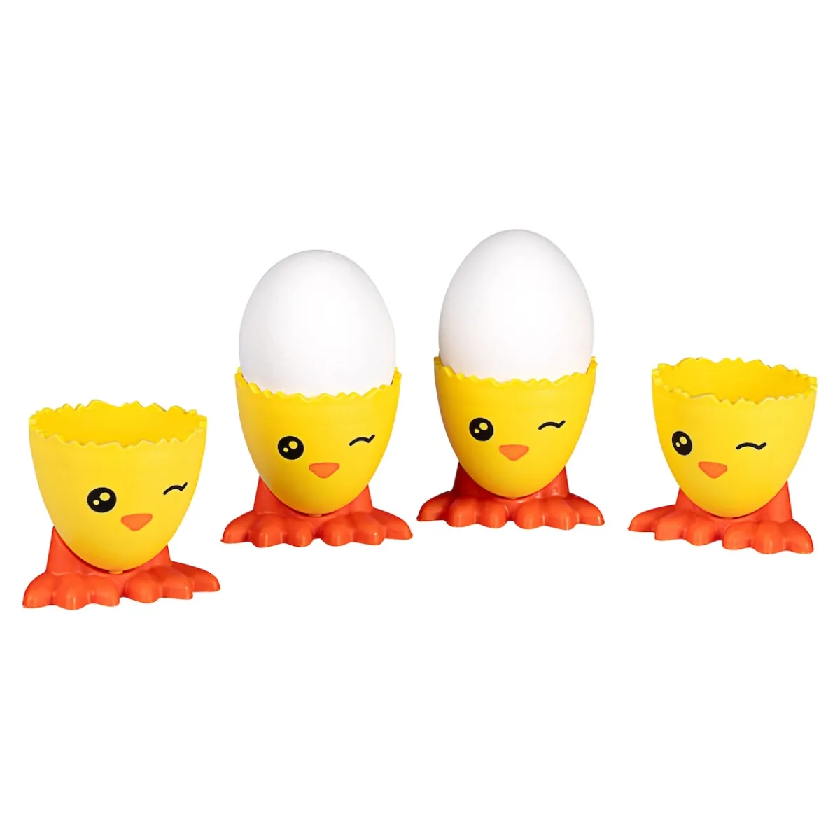 Die moderne Hausfrau Eierbecher-Set "Küken", 4 Stück