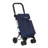 Die moderne Hausfrau Einkaufstrolley GO LITE dunkelblau