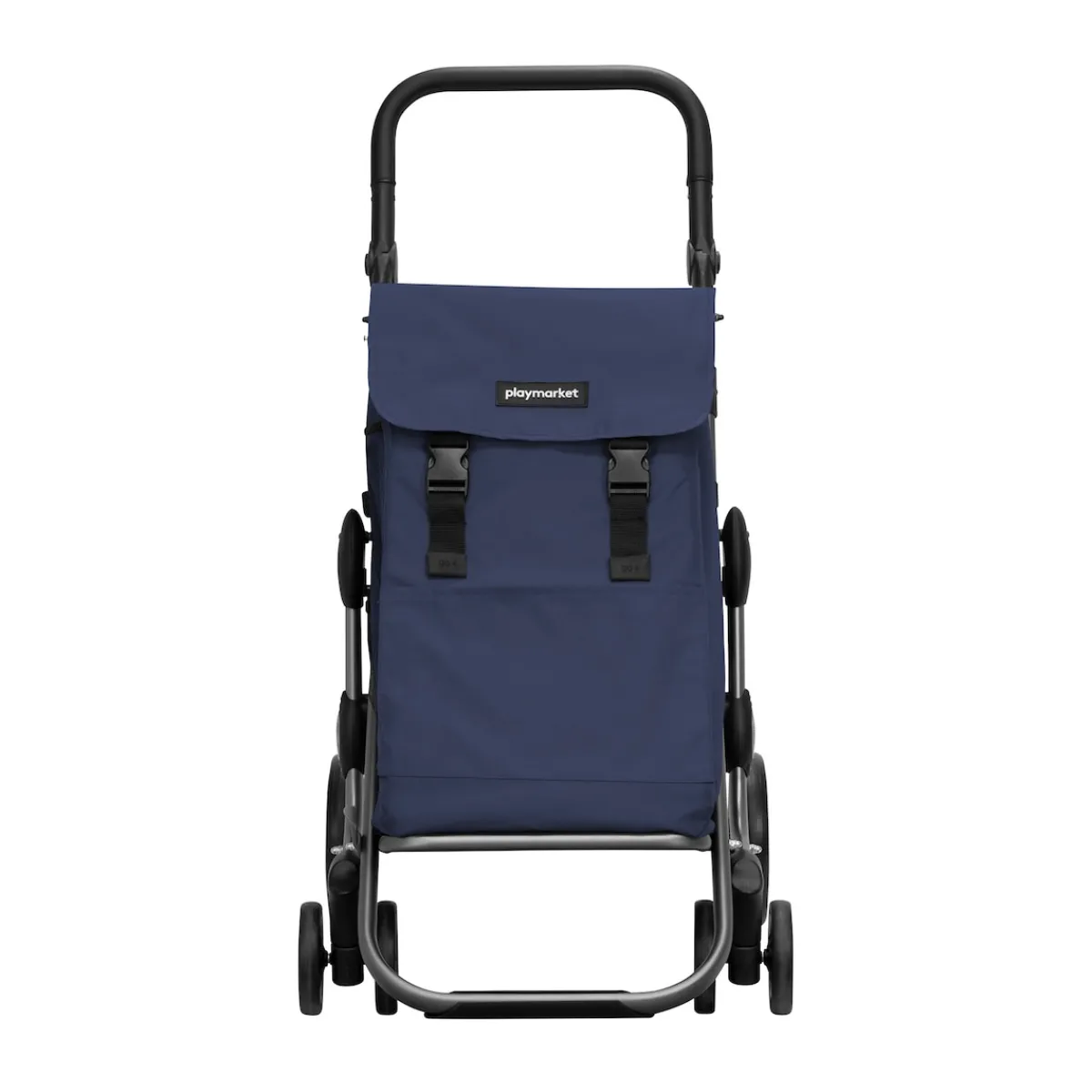 Die moderne Hausfrau Einkaufstrolley GO PLUS PREMIUM blau