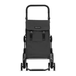 Die moderne Hausfrau Einkaufstrolley GO PLUS PREMIUM schwarz