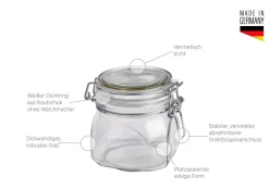 Die moderne Hausfrau Einmachglas 30 cl GOTHIKA Transparent