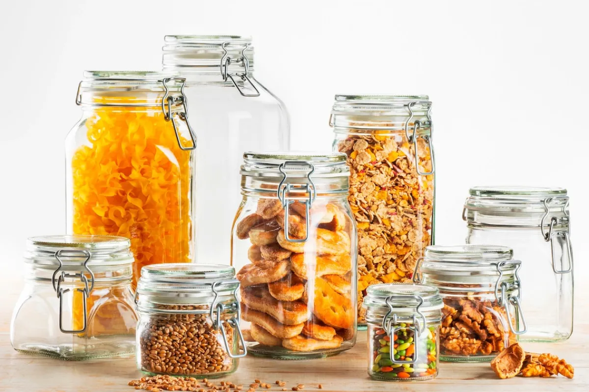 Die moderne Hausfrau Einmachglas 4,8 l GOTHIKA 6 x Einmachglas