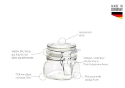 Die moderne Hausfrau Einmachglas mit Deckel, 50 cl GOTHIKA
