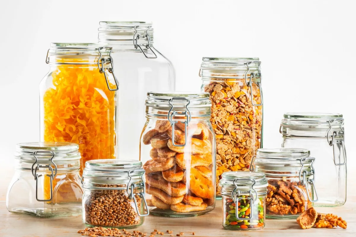 Die moderne Hausfrau Einmachglas mit Deckel, 50 cl GOTHIKA