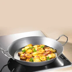 Die moderne Hausfrau Eisenpfanne mit zwei Griffen Ø28 cm - Ø 28 cm