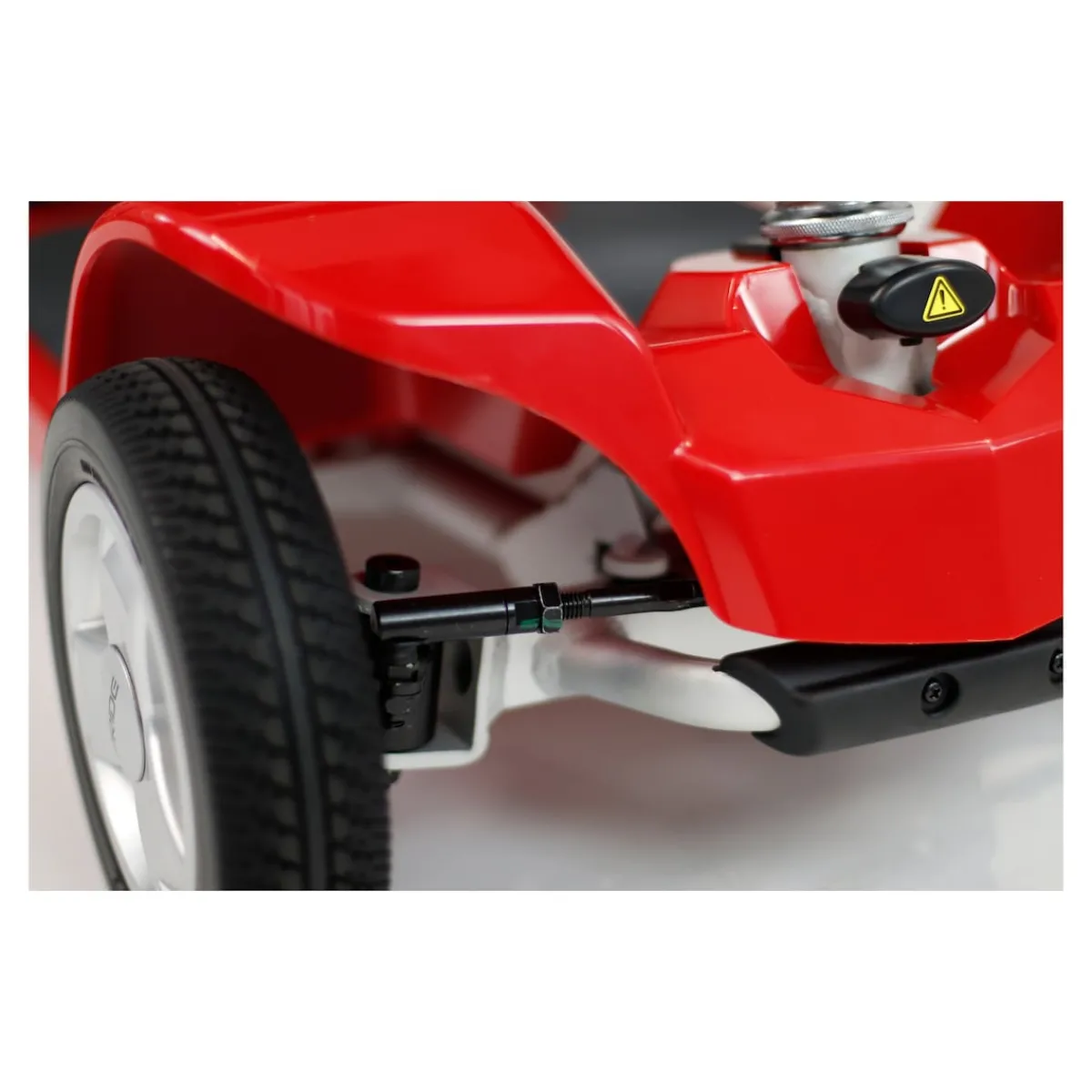 Die moderne Hausfrau Elektromobil M24 SL, 6 km/h, zerlegbar, extrem leicht rot