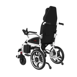 Die moderne Hausfrau Elektrorollstuhl Komfort AT52313 mit hoher Lehne und Liegefunktion