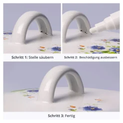 Die moderne Hausfrau Emaille Reparatur-Stift, 6 ml