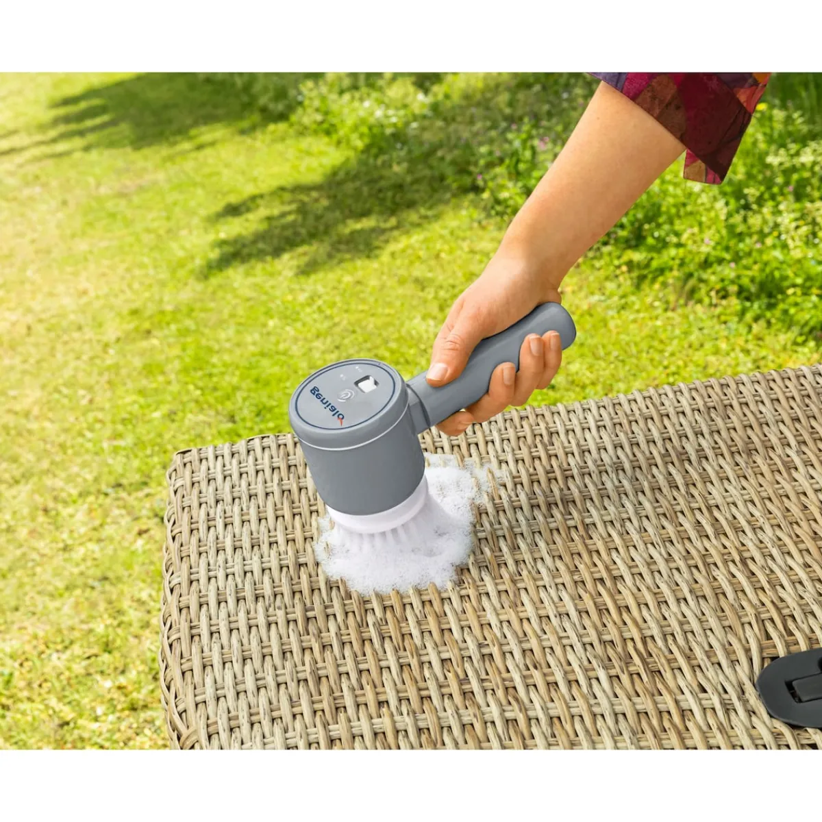 Die moderne Hausfrau Ersatzbürsten-Set für elektrische Reinigungsbürste, 5-teilig