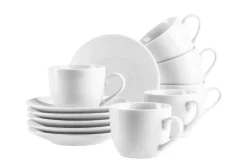 Die moderne Hausfrau Espressotassen-Set, Porzellan Barca