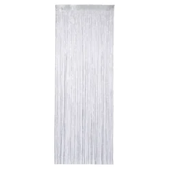 Die moderne Hausfrau Fadenvorhang silber