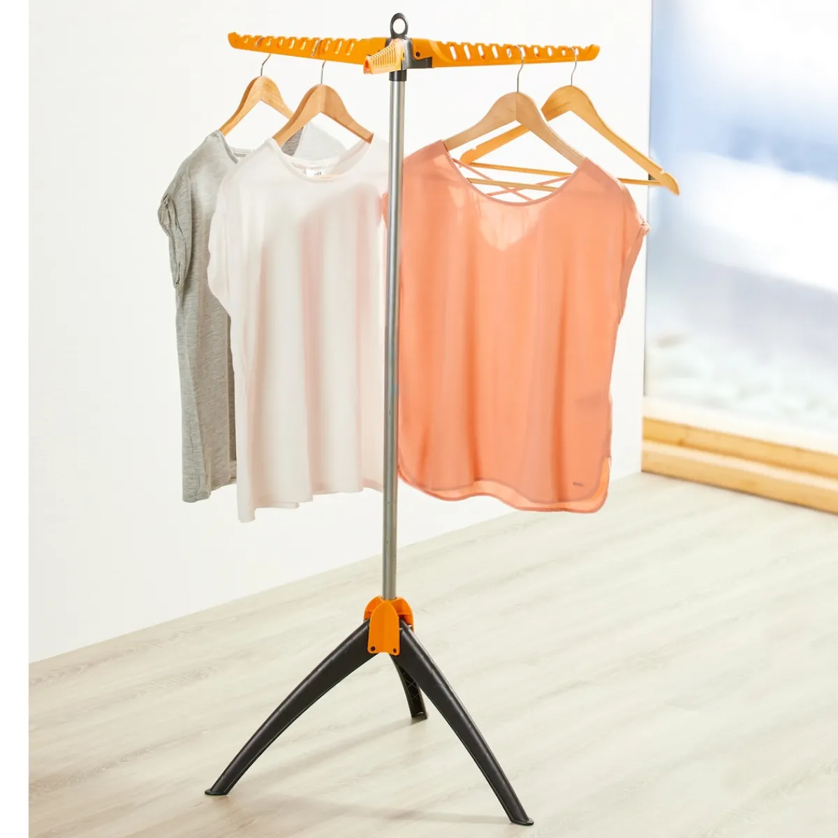 Die moderne Hausfrau Falt-Kleiderständer "Kompakt"