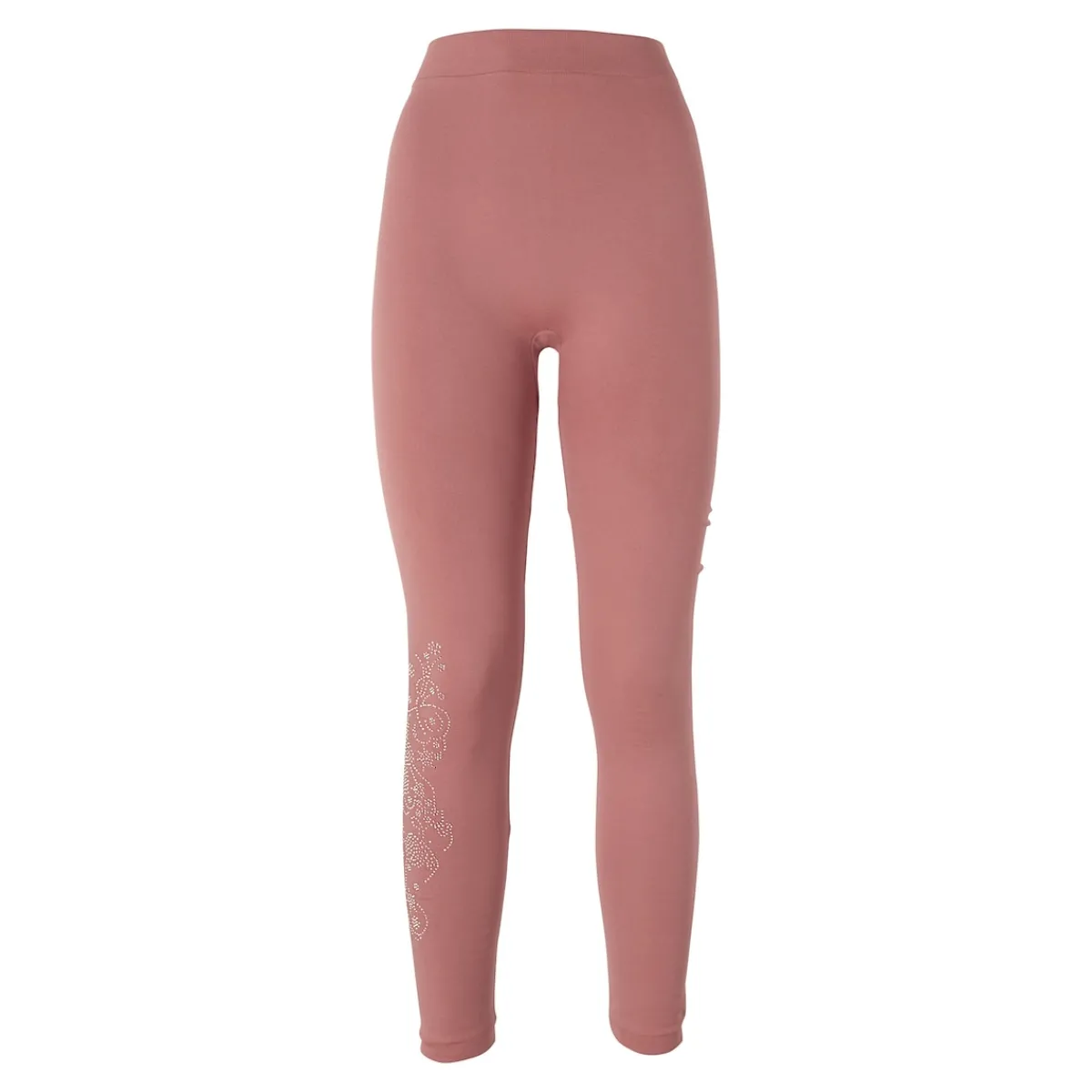 Damen Die moderne Hausfrau Fashion-Kuschel-Leggings malve