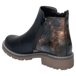 Damen Die moderne Hausfrau Fashion-Stiefelette „Miriam“ schwarz