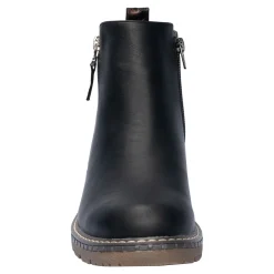 Damen Die moderne Hausfrau Fashion-Stiefelette „Miriam“ schwarz