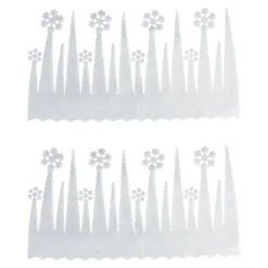 Die moderne Hausfrau Fensterdeko "Schneefall"