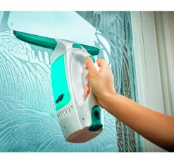 Die moderne Hausfrau Fenstersauger "Dry & Clean" mit Stiel und Einwascher