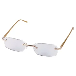 Die moderne Hausfrau Fertiglesebrille + Gratis Etui gold