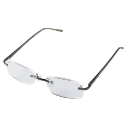 Die moderne Hausfrau Fertiglesebrille + Gratis Etui grau