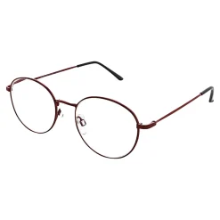 Die moderne Hausfrau Fertiglesebrillen dunkelrot