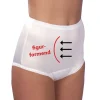 Die moderne Hausfrau Figurformende Inkontinenzhose Weiß
