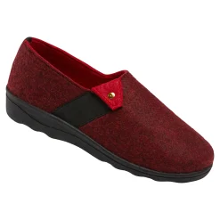 Damen Die moderne Hausfrau Filz-Hausschuh