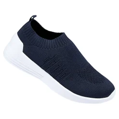 Damen Die moderne Hausfrau Flexi-Damenschuh "Federleicht" marine