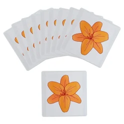 Die moderne Hausfrau Fliegenfalle "Blume", selbstklebend, 10 Stück