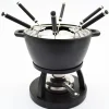 Die moderne Hausfrau Fondue Set, Gusseisen -