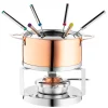 Die moderne Hausfrau Fondueset, Edelstahl -