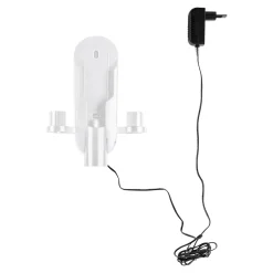 Die moderne Hausfrau Freistehende Aufbewahrungs- und Ladestation für Akku-Zyklon-Staubsauger 