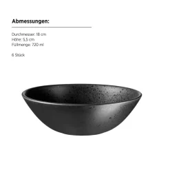 Die moderne Hausfrau Frühstücks Set, Steinzeug Essential