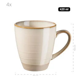 Die moderne Hausfrau Frühstücksgeschirr, Keramik Nottingham