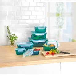 Die moderne Hausfrau Frischhaltedosen-Set "Klick-it", 14-teilig