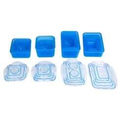 Die moderne Hausfrau Frischhaltedosen-Set mit Klickverschluss, 20 Stück