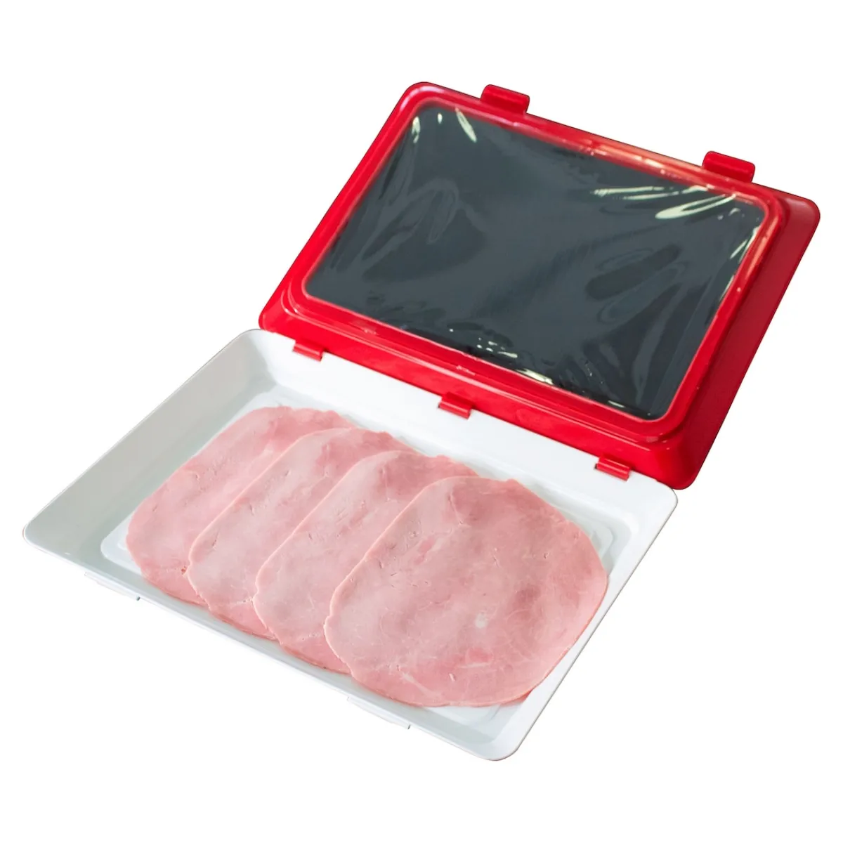 Die moderne Hausfrau Frischhaltesystem "Clever Tray" 30 x 23 x 2 cm, 2 Stück