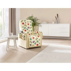 Die moderne Hausfrau ﻿Frottee-Sesselschoner „Schmetterling“