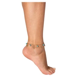 Damen Die moderne Hausfrau Fußkettchen-Set „Indio“ 2-teilig